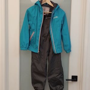 Spring coat & slush pants